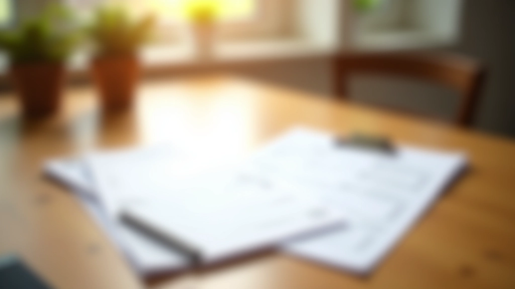 Einkaufsliste und Kassenbon nebeneinander auf Küchentisch mit Stift